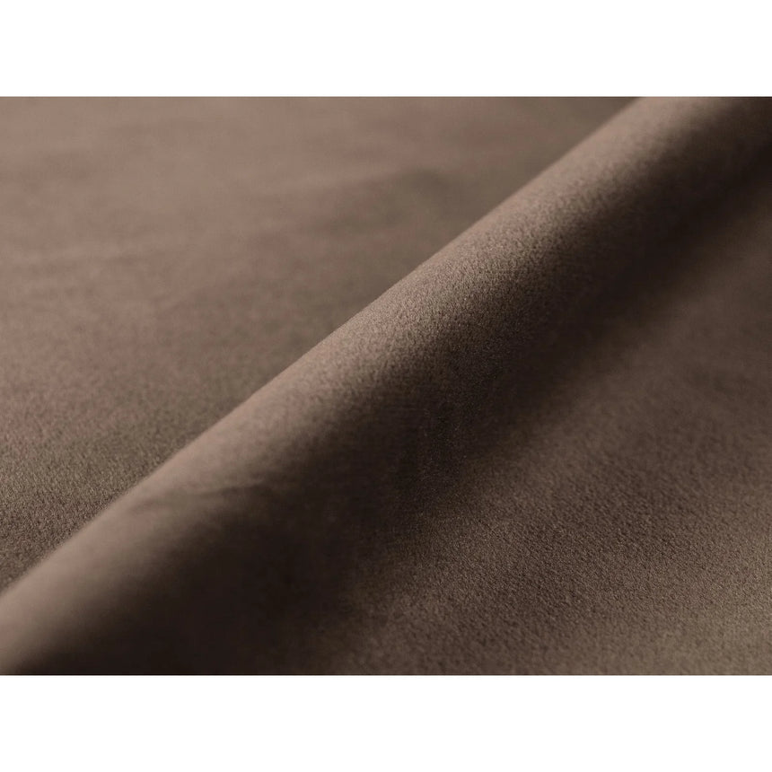 Victor 3-Sitzer Sofa, ausklappbar, mit Schlaffunktion und Bettkasten, aus Samt in Schokolade (Paris Chocolate), 246x100 cm von Micadoni – Bild 8