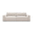 Victor 3-Sitzer Sofa, ausklappbar, mit Schlaffunktion und Bettkasten, aus Samt oder Strukturstoff, 246x100 cm von Micadoni – Bild 1