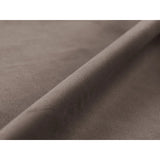 Whale Bett mit Buchenholzfüßen aus Samt in Warmes Grau (Paris Khaki), 100x200 cm von Micadoni – Bild 4
