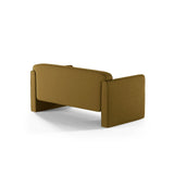 Abby 2-Sitzer Sofa aus Boucle (CORAL 30) in Olive, 140x80 cm – Bild 4