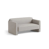 Abby 2-Sitzer Sofa aus Boucle (CORAL 85) in Hellgrau, 140x80 cm – Bild 3