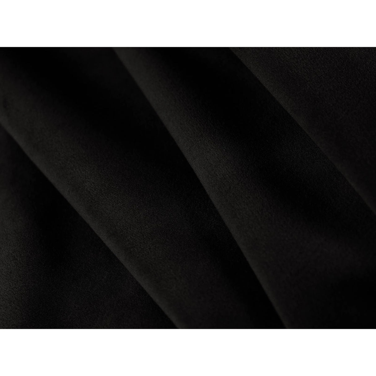 Abby 2-Sitzer Sofa aus Samt (Salvador 19) in Schwarz, 140x80 cm – Bild 5
