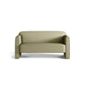 Abby 2-Sitzer Sofa aus Strukturierter Stoff (Heritage Avocat) in Olive, 140x80 cm – Bild 1