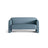 Abby 2-Sitzer Sofa aus Strukturierter Stoff (Heritage Jeans) in Blau Jeans, 140x80 cm – Bild 1