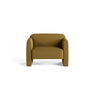 Abby Sessel aus Boucle (CORAL 30) in Olive, 90x80 cm – Bild 1