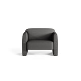 Abby Sessel aus Strukturierter Stoff (Heritage Ash) in Grau, 90x80 cm – Bild 1