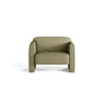 Abby Sessel aus Strukturierter Stoff (Heritage Avocat) in Olive, 90x80 cm – Bild 1