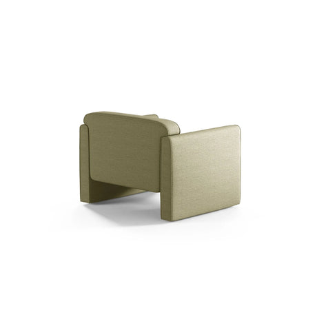 Abby Sessel aus Strukturierter Stoff (Heritage Avocat) in Olive, 90x80 cm – Bild 4