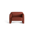 Abby Sessel aus Strukturierter Stoff (Heritage Terracotta) in Terrakotta, 90x80 cm – Bild 1