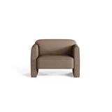 Abby Sessel aus Strukturierter Stoff (Heritage Truffle) in Dark Beige, 90x80 cm – Bild 1
