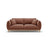 Ada 2-Sitzer Sofa aus Samt (Casino Cuoio) in Cuoio, 178x101 cm – Bild 1