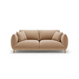 Ada 2-Sitzer Sofa aus Samt oder Strukturstoff, 178x101 cm – Bild 1