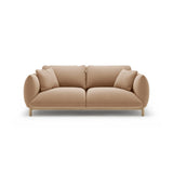 Ada 2-Sitzer Sofa aus Samt oder Strukturstoff, 178x101 cm – Bild 1
