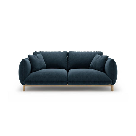 Ada 2-Sitzer Sofa aus Strukturierter Stoff (Wind 77) in Marineblau, 178x101 cm – Bild 1