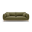 Ada 3-Sitzer Sofa aus Samt (Casino Forest) in Hellgrün, 208x101 cm – Bild 1