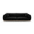 Ada 4-Sitzer Sofa aus Samt (Casino Black) in Schwarz, 248x101 cm – Bild 1