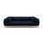 Ada 4-Sitzer Sofa aus Samt (Casino Deep Blue) in Königsblau, 248x101 cm – Bild 1