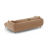 Ada Ecksofa Rechts aus Samt oder Strukturstoff, 220x179 cm – Bild 4