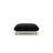 Ada Pouf aus Samt (Casino Black) in Schwarz, 80x65 cm – Bild 1