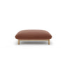 Ada Pouf aus Samt (Casino Cuoio) in Cuoio, 95x65 cm – Bild 1