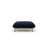 Ada Pouf aus Samt (Casino Deep Blue) in Königsblau, 80x65 cm – Bild 1