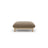 Ada Pouf aus Samt (Casino Taupe) in Hellbraun, 80x65 cm – Bild 1