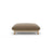 Ada Pouf aus Samt (Casino Taupe) in Hellbraun, 95x65 cm – Bild 1