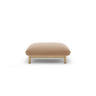 Ada Pouf aus Samt oder Strukturstoff, 80x65 cm – Bild 1