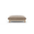 Ada Pouf aus Strukturierter Stoff (Wind 11) in Sand, 95x65 cm – Bild 1