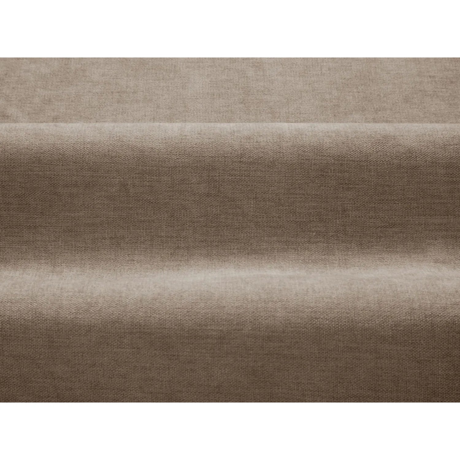 Ada Pouf aus Strukturierter Stoff (Wind 11) in Sand, 95x65 cm – Bild 4