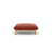 Ada Pouf aus Strukturierter Stoff (Wind 52) in Kastanienbraun, 80x65 cm – Bild 1