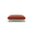 Ada Pouf aus Strukturierter Stoff (Wind 52) in Kastanienbraun, 95x65 cm – Bild 1