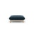 Ada Pouf aus Strukturierter Stoff (Wind 77) in Marineblau, 80x65 cm – Bild 1