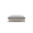 Ada Pouf aus Strukturierter Stoff (Wind 84) in Hellgrau, 95x65 cm – Bild 1