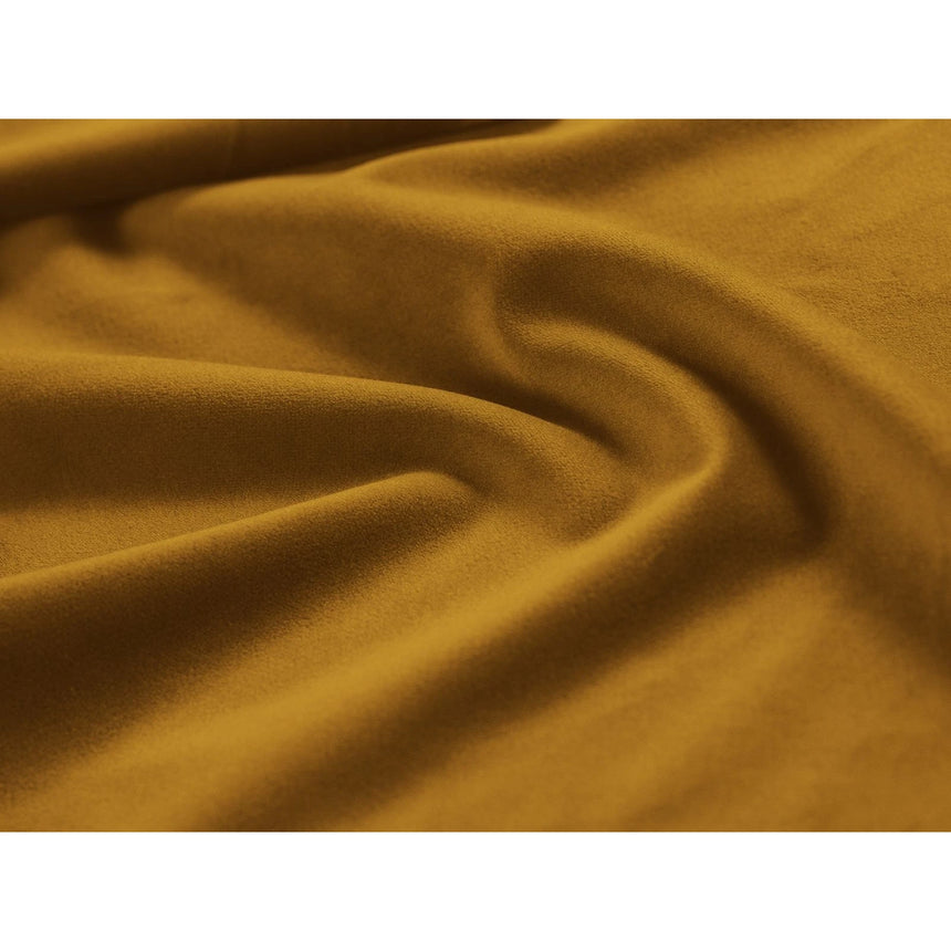 Alyse 5-Sitzer Ecksofa Links, elektrisch verstellbar, mit Bezug aus Samt (Bluvel 68) in Gelb, 295x188 cm – Bild 9