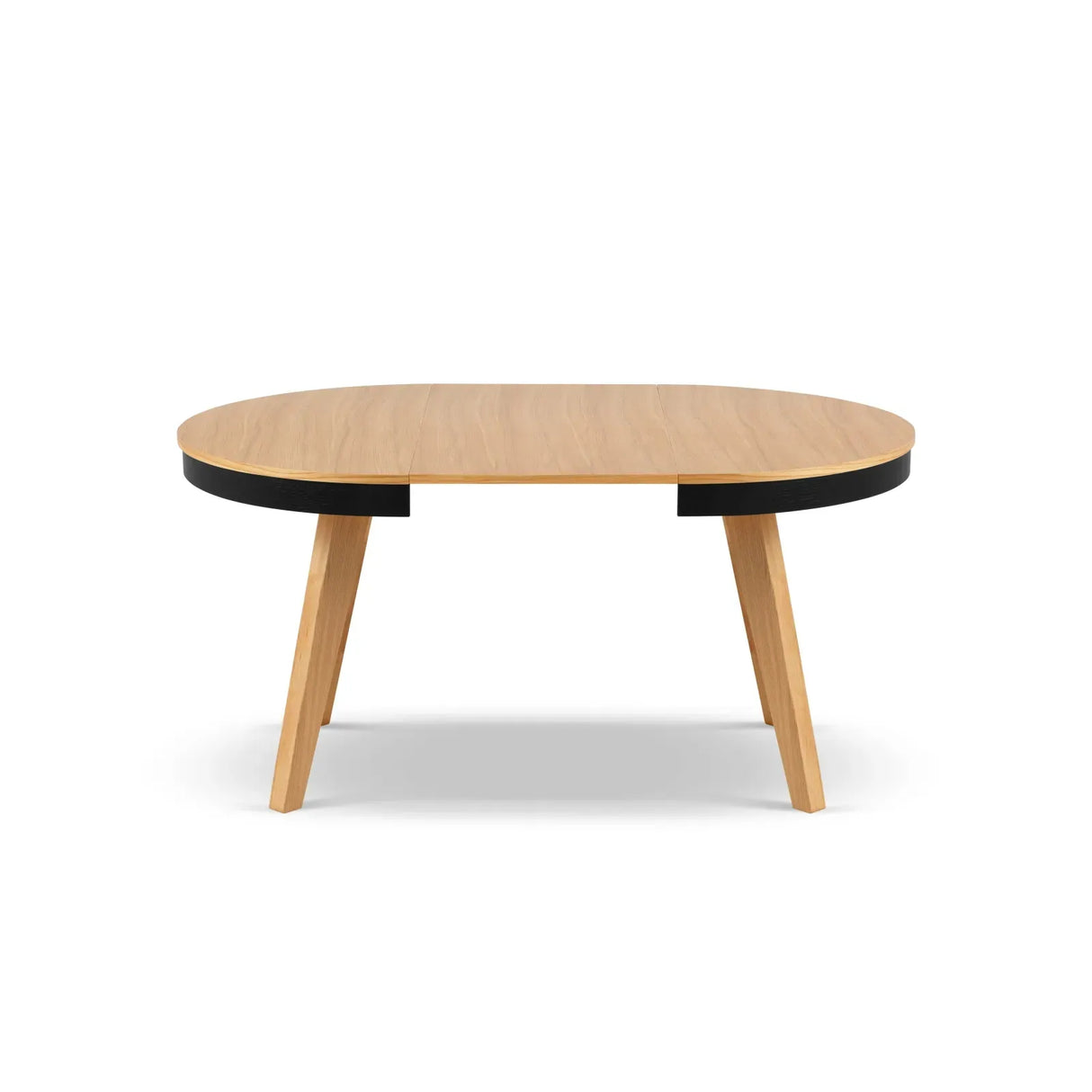 Ausziehbarer Tisch Ludia aus Eichenfurnier und Eiche, 100-200 cm - ZEN ZONE Furniture