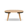Ausziehbarer Tisch Ludia aus Eichenfurnier und Eiche, 100-200 cm - ZEN ZONE Furniture
