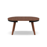 Ausziehbarer Tisch Ludia aus Eichenfurnier und Eiche, 100-200 cm - ZEN ZONE Furniture