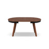 Ausziehbarer Tisch Ludia aus Eichenfurnier und Eiche, 100-200 cm - ZEN ZONE Furniture