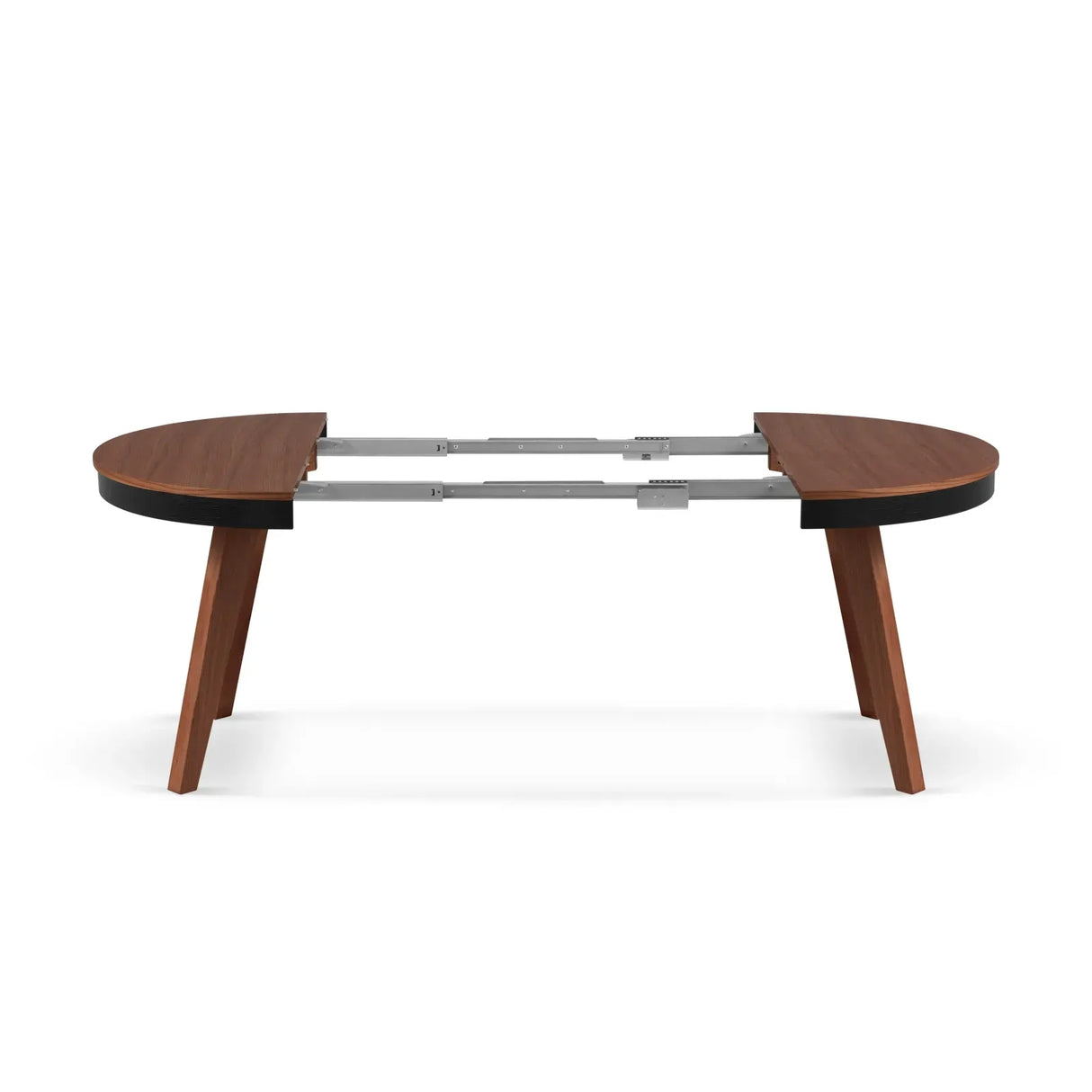 Ausziehbarer Tisch Ludia aus Eichenfurnier und Eiche, 100-200 cm - ZEN ZONE Furniture