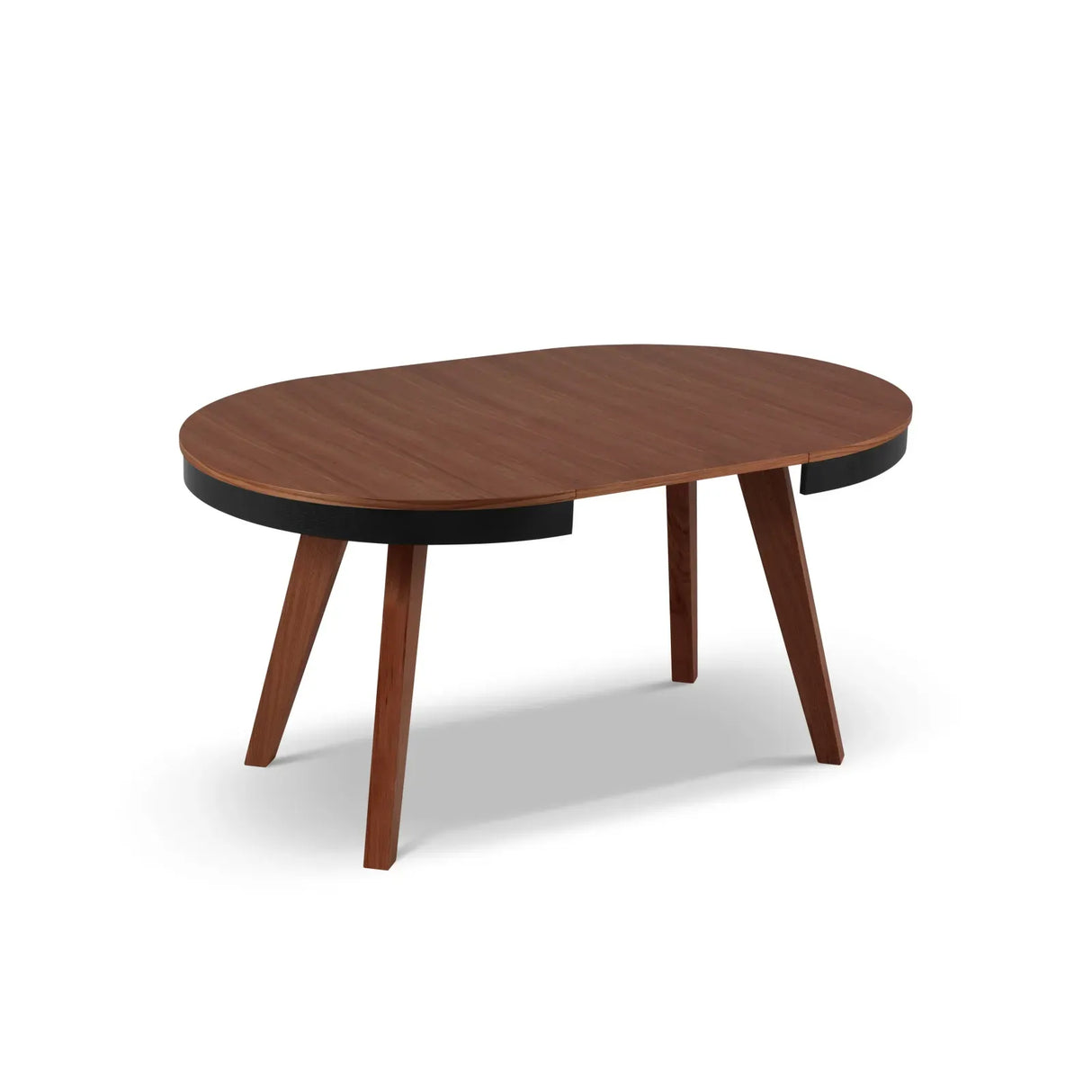 Ausziehbarer Tisch Ludia aus Eichenfurnier und Eiche, 100-200 cm - ZEN ZONE Furniture