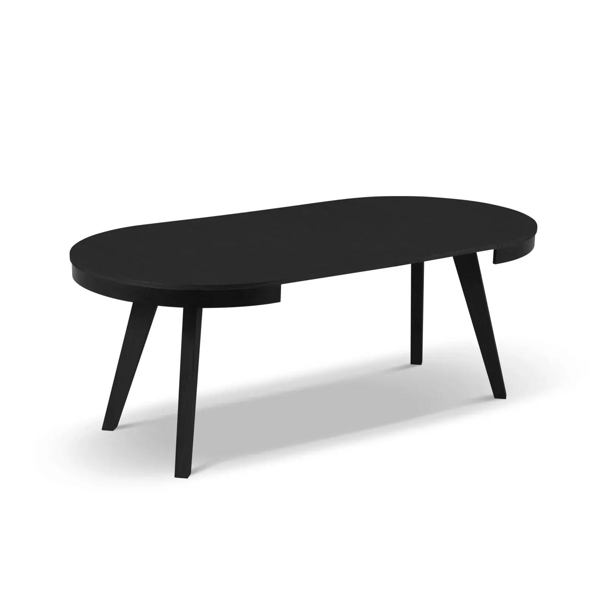 Ausziehbarer Tisch Ludia aus Eichenfurnier und Eiche, 100-200 cm - ZEN ZONE Furniture