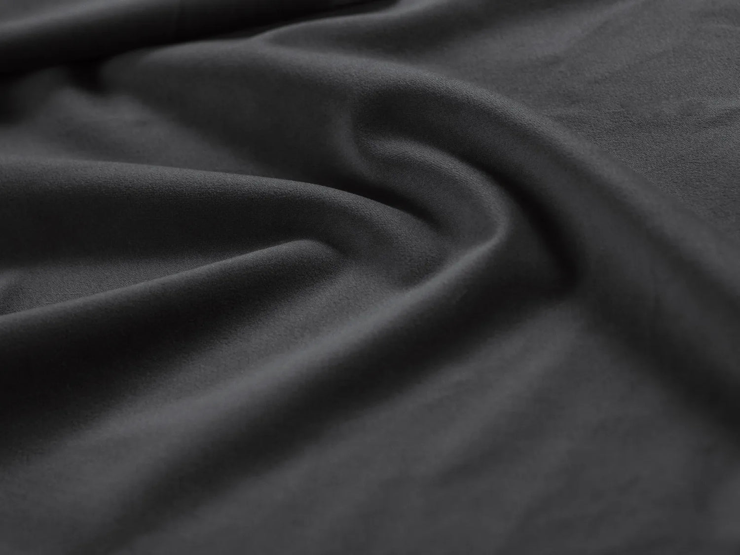 Bellis Bett mit Kopfteil und Stauraum Bezug aus Samt (Blu14) in Grau, 200x200 cm – Bild 2