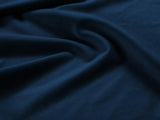 Bellis Bett mit Kopfteil und Stauraum Bezug aus Samt (Blu86) in Königsblau, 200x200 cm – Bild 1
