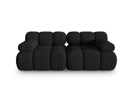 Bellis Modulares 2-Sitzer Sofa 188 cm mit 3D-Stoff (Son19) in Schwarz – Bild 5
