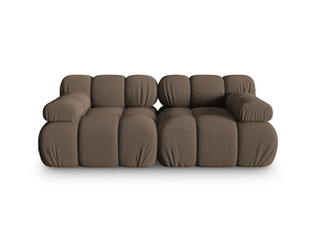 Bellis Modulares 2-Sitzer Sofa 188 cm mit 3D-Stoff (Son40) in Braun – Bild 1