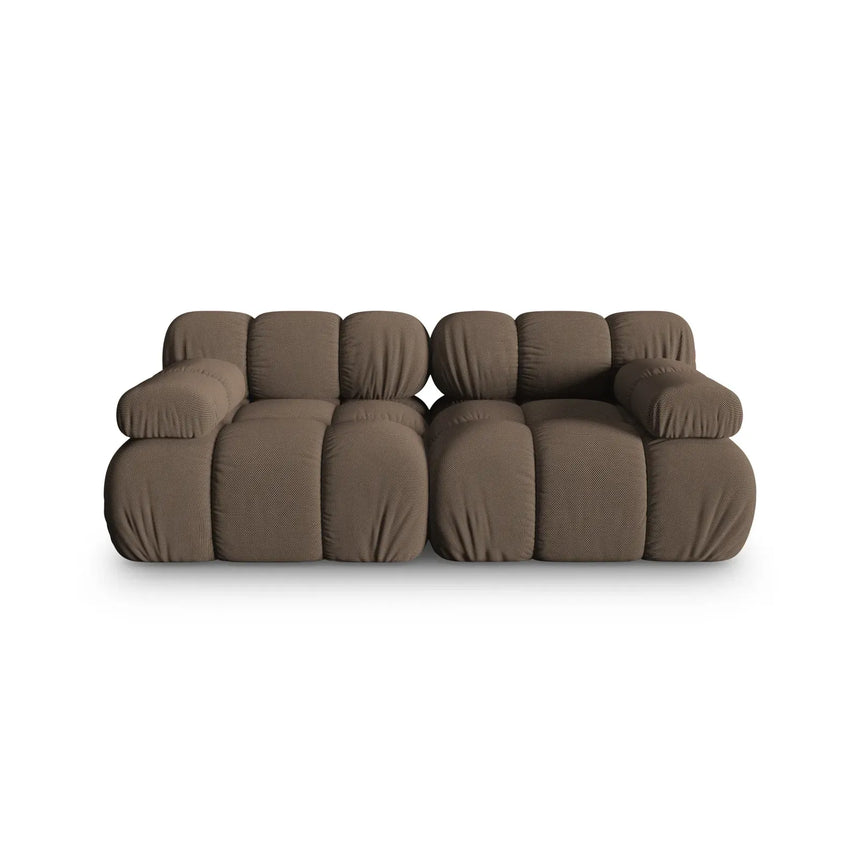 Bellis Modulares 2-Sitzer Sofa 188 cm mit Samtbezug oder 3D-Stoff - ZEN ZONE Furniture