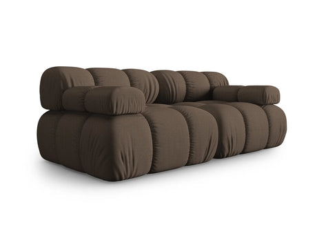 Bellis Modulares 2-Sitzer Sofa 188 cm mit 3D-Stoff (Son40) in Braun – Bild 2