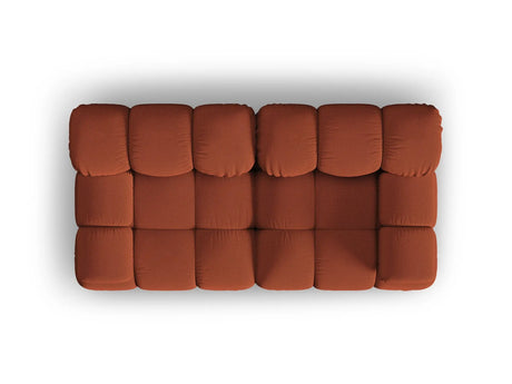 Bellis Modulares 2-Sitzer Sofa 188 cm mit 3D-Stoff (Son44) in Ziegel – Bild 3