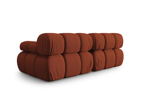 Bellis Modulares 2-Sitzer Sofa 188 cm mit 3D-Stoff (Son44) in Ziegel – Bild 4